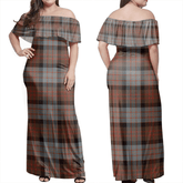 Clan Cameron Of Erracht Weathered Tartan Hawaii Dress JM89 Clan Cameron Tartan Hawaii Dress